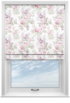 Shabby Chic by Rachel Ashwell Wild Garden, Lilac - Twist&Fit Roman Blind